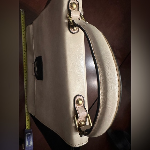 NWT Neiman Marcus Med Tote black and cream - Picture 6 of 6